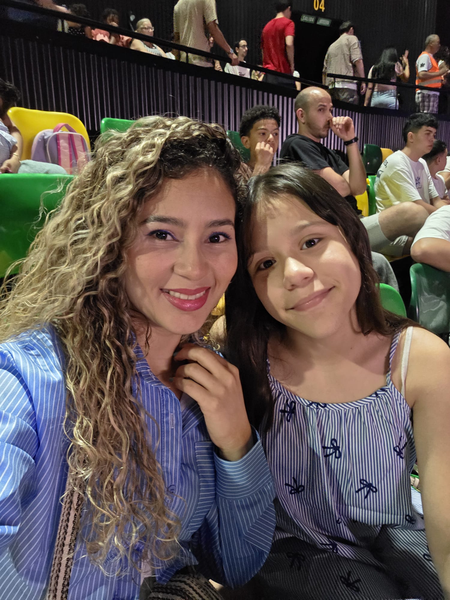 Carla y su hija